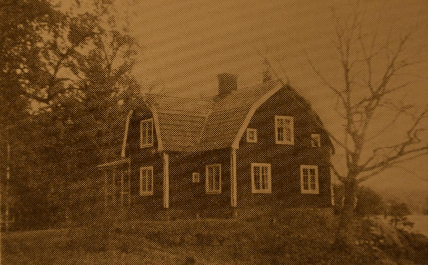 Korpudden på ett äldre fotografi